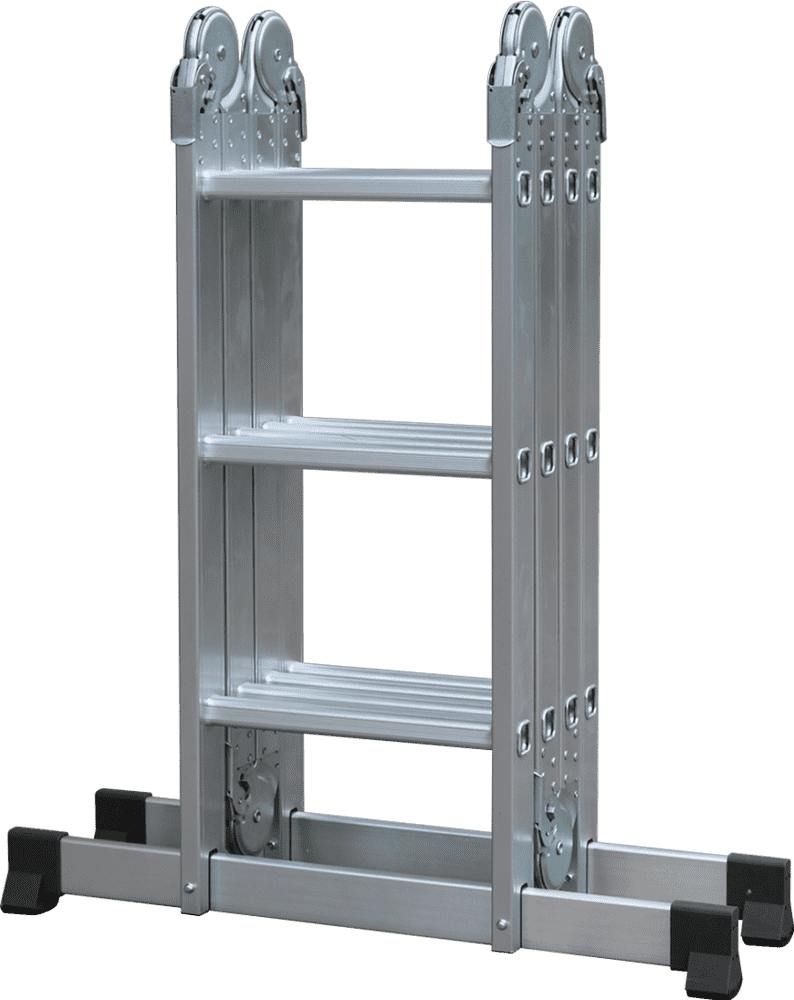 Versatile Folding Ladder for Easy Access PNG