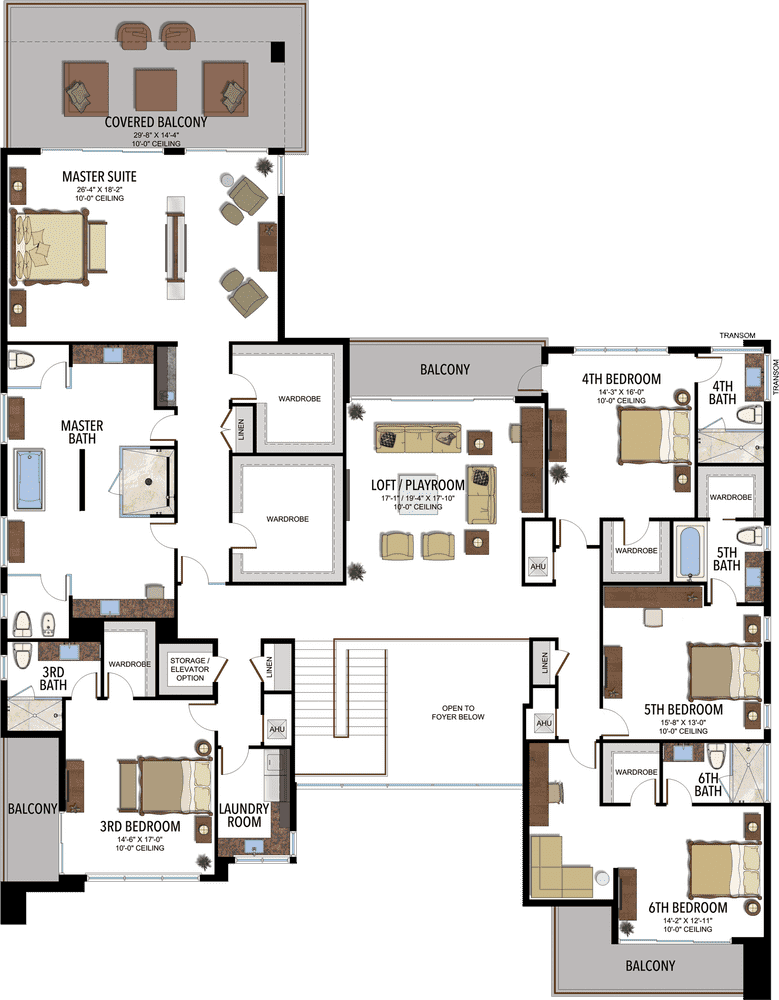 Serene River Bridge Retreat Design PNG