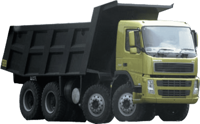 Heavy-Duty Delivery Truck for Efficient Transport PNG