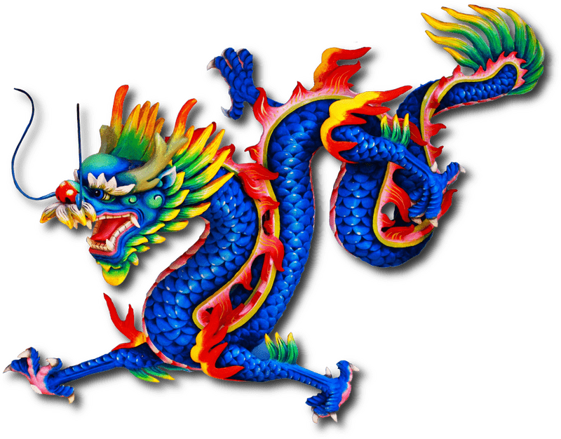 Majestic Dragon Fruit Guardian PNG