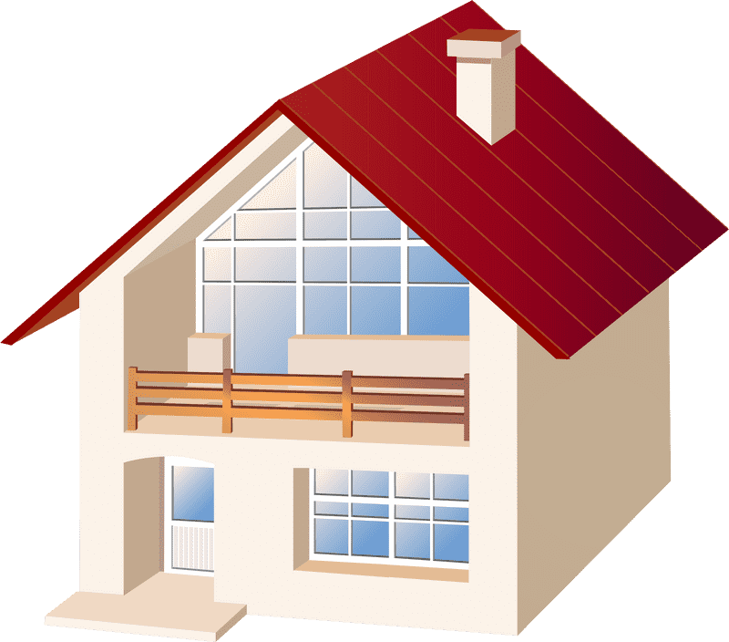 Eco House Sustainable Living with Modern Design PNG