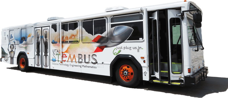 STEM Bus A Journey into Science and Technology PNG