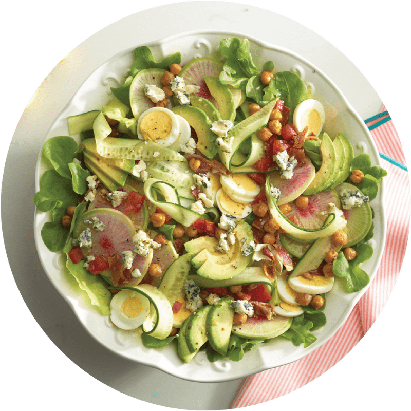 Vibrant Presentation A Fresh Salad Delight PNG