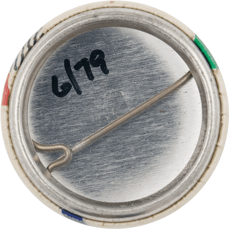 Bottom View of a Vintage Button PNG