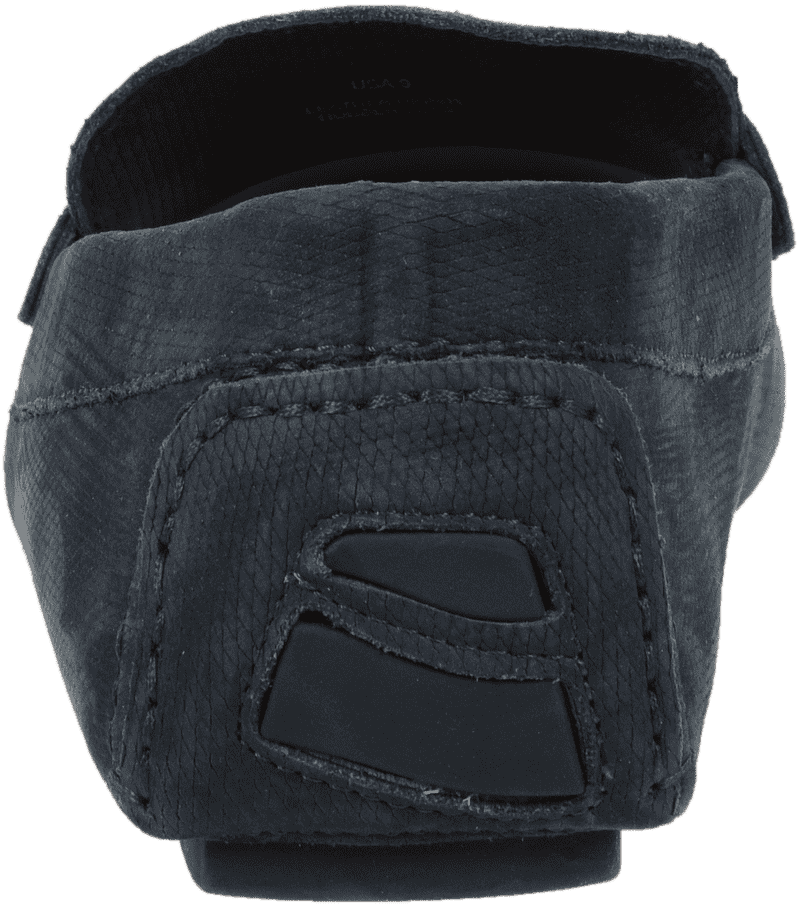 Navy Casual Slip-On Shoe Design PNG