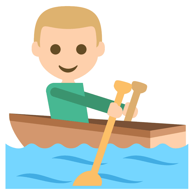 Joyful Boy on a Rescue Boat Adventure PNG