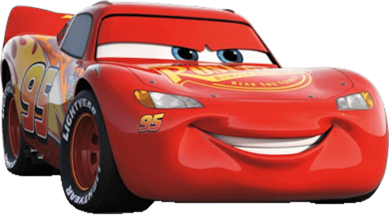 Lightning McQueen The Speedy Racing Car PNG