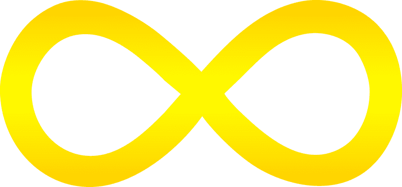Radiant Infinity Symbol Representing Endless Possibilities PNG