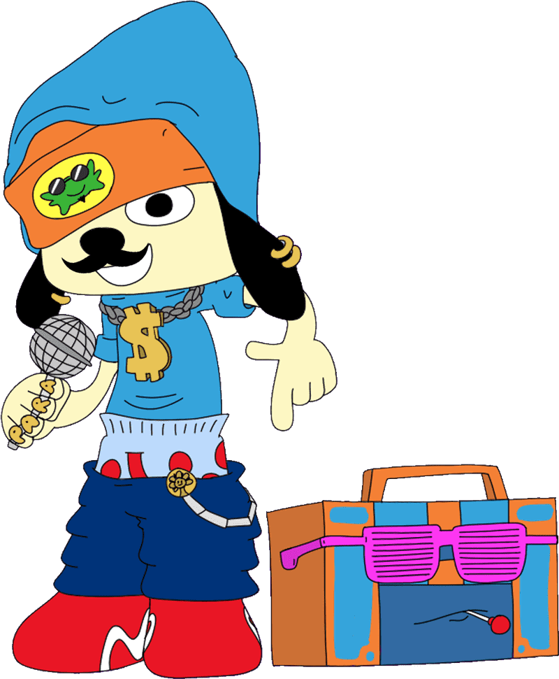 Jukebox Grooves with Parappa the Rapper PNG