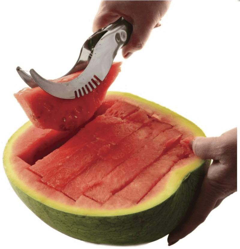 Perfectly Cut Melon Slice Delight PNG