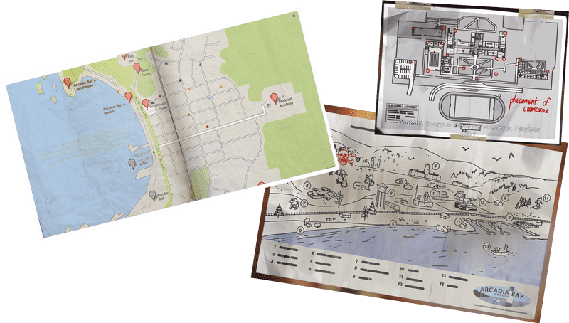 Exploration Map Collection Discovering Hidden Gems PNG