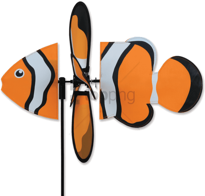 Colorful Fish Spinner Decoration PNG