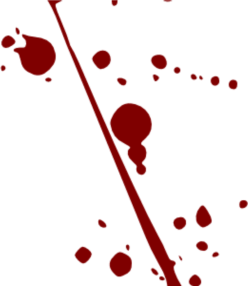 Bloodstains on a Dark Canvas PNG