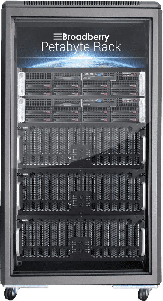 Petabyte Server Rack Solution PNG