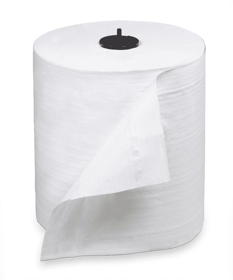 Soft White Paper Sheet Roll for Versatile Use PNG