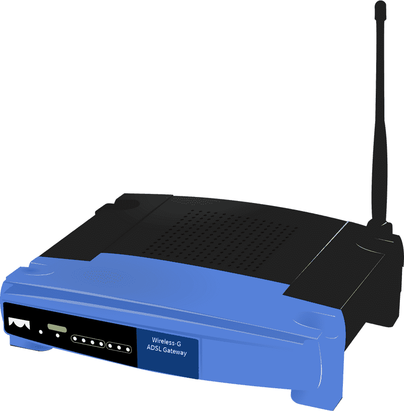 Compact Wireless G Internet Router Gateway PNG