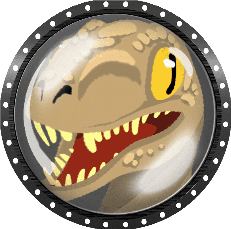 Joyful Raptor at the Pier PNG