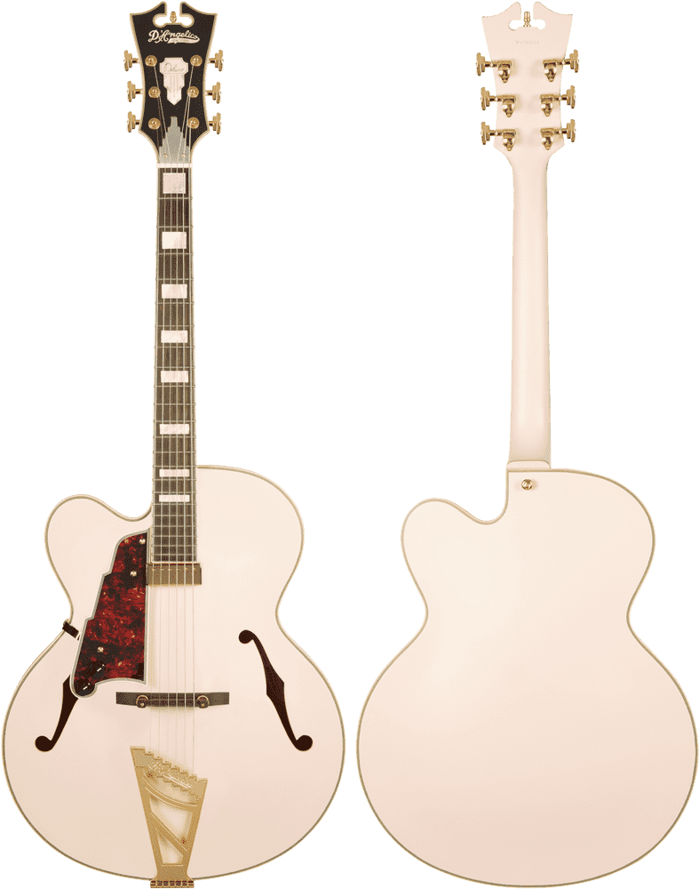 Elegant Electric Guitar with Vintage Vibes PNG