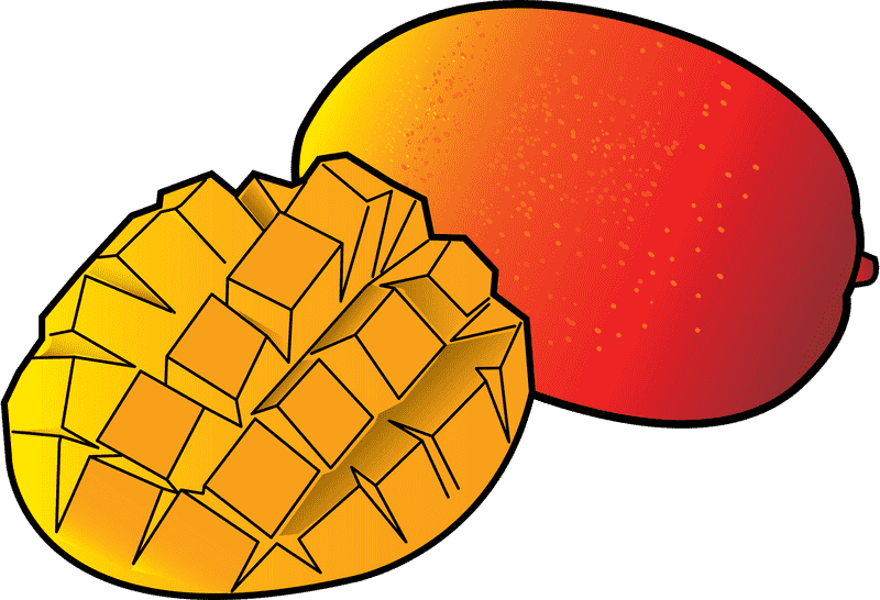 Deliciously Fresh Mango Delight PNG