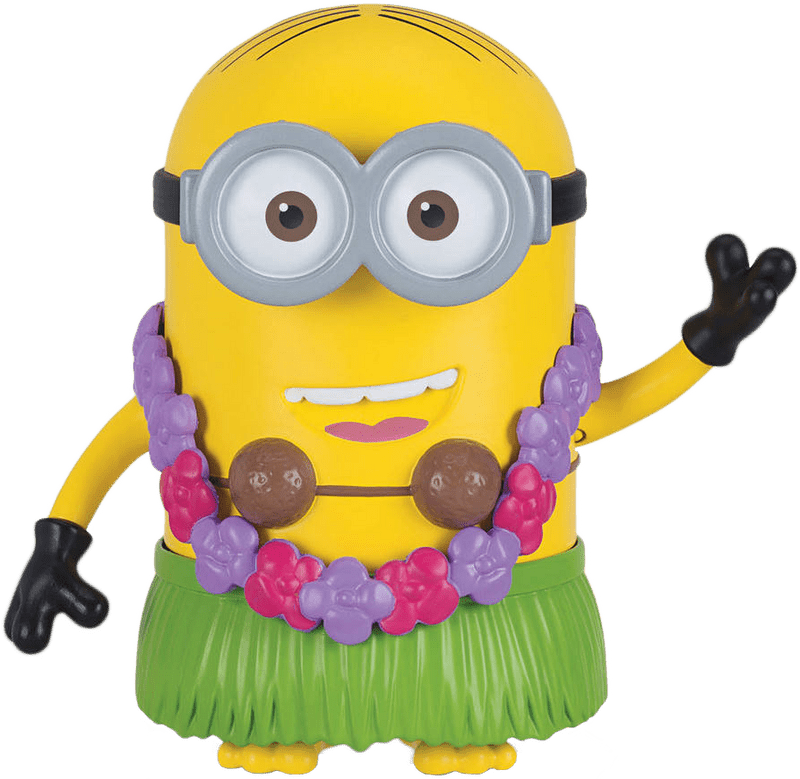 Cheerful Minion's Jailhouse Luau PNG