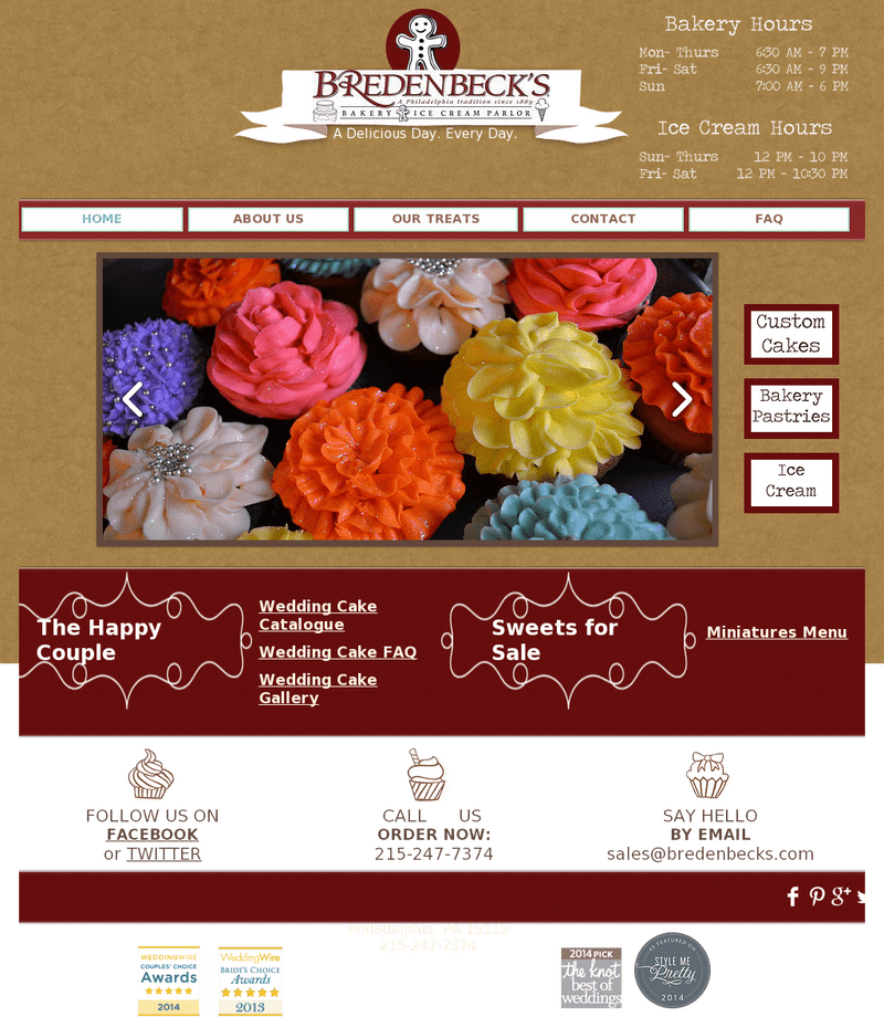 Bredenbeck's Bakery Sweet Creations for Every Celebration PNG