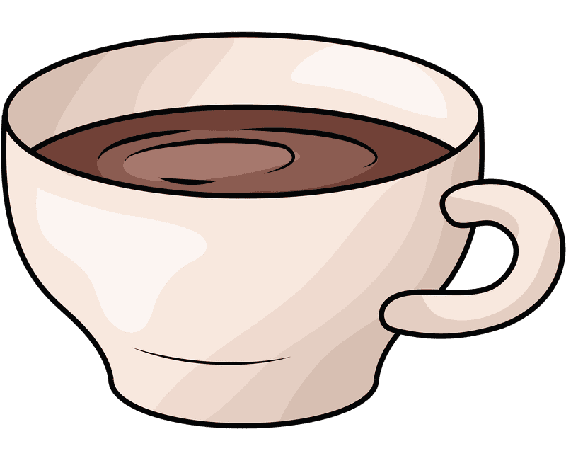 Warm Embrace of Coffee Bliss PNG