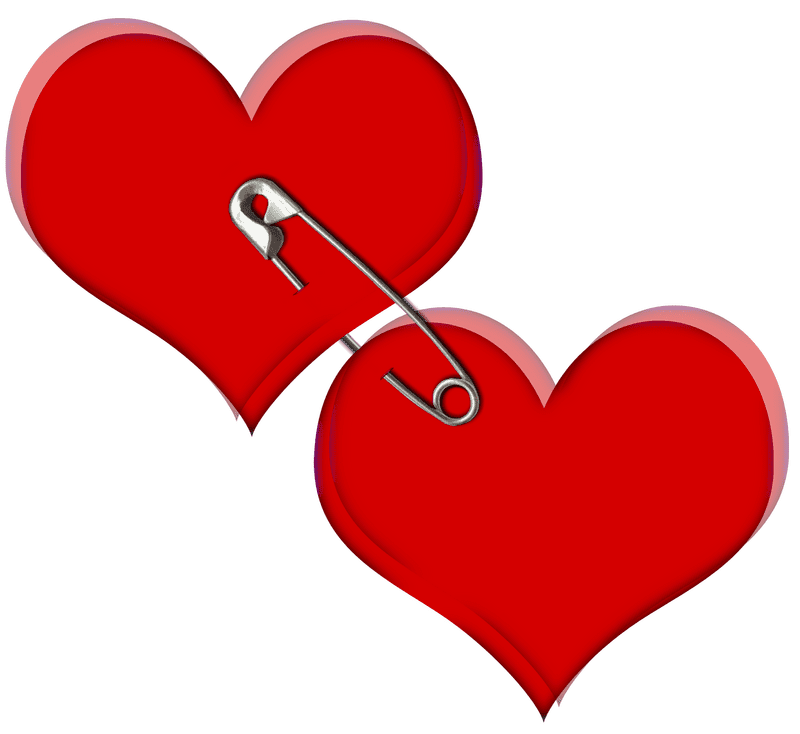 Heartfelt Connection Pin PNG