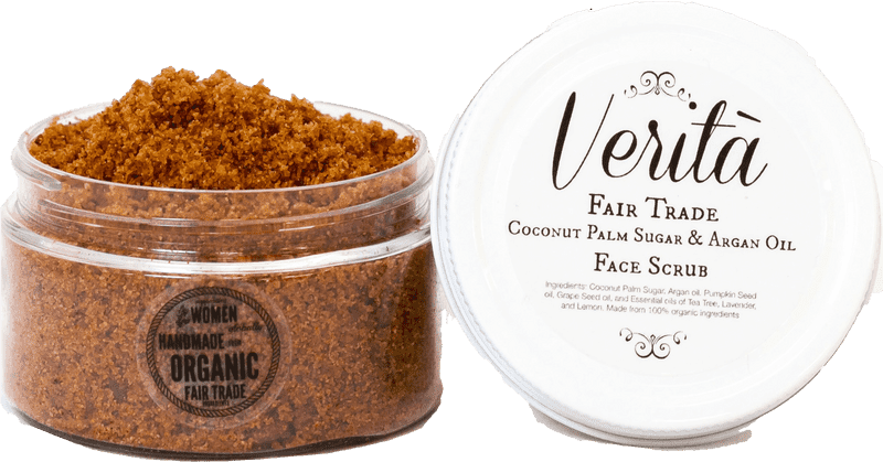 Organic Coconut Oil Face Scrub PNG