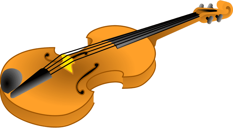 Elegant Violin Harmony in Melody PNG