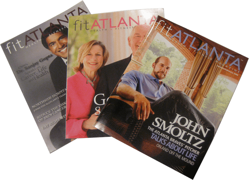Fit Atlanta Health and Lifestyle Magazine PNG