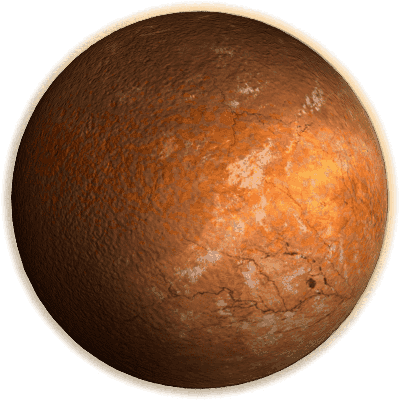 Desert Planet of Hidden Mysteries PNG