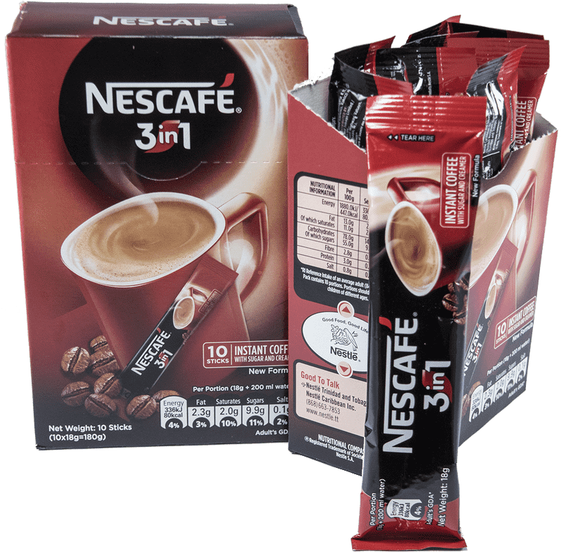 Nescafé's Convenient Coffee Beans Instant Experience PNG