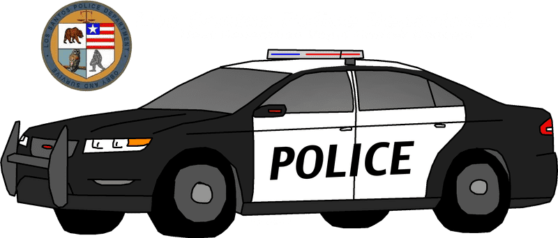 Los Santos Police Department Cruiser Concept PNG