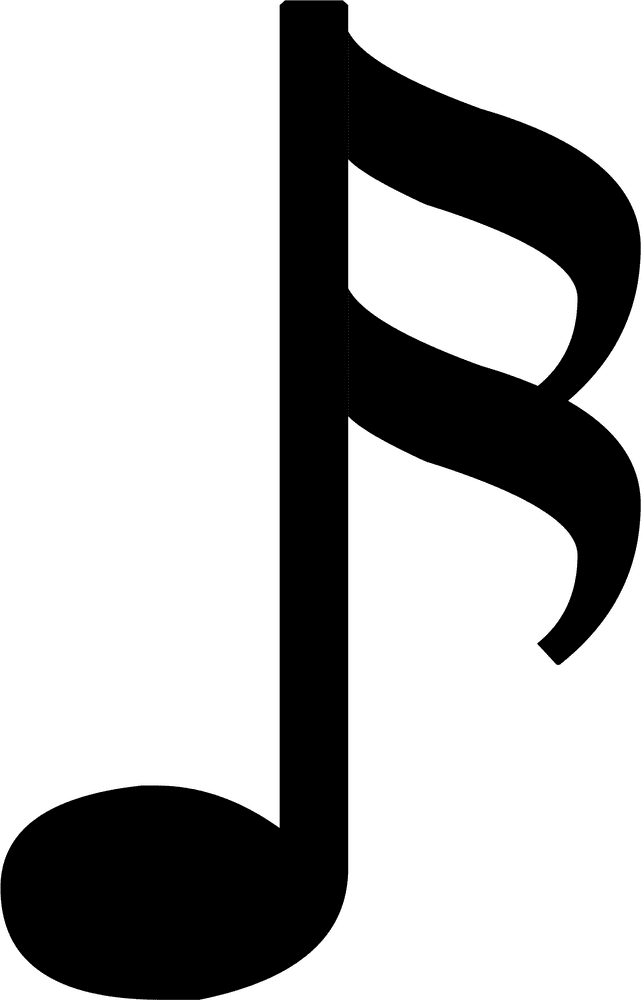 Melodic Journey with Music Note Symphony PNG