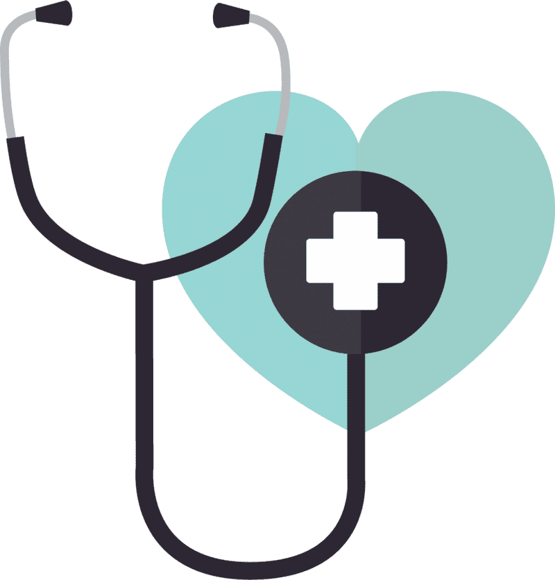 Heartfelt Care with a Stethoscope PNG