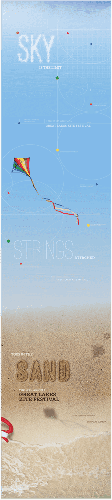 Colorful Kites Dancing in the Sky PNG