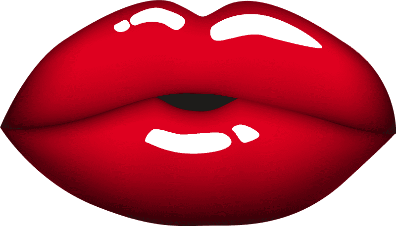 Shiny Red Kiss Lip Balm PNG