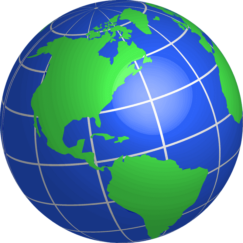 Exploring the Vibrant Globe of Earth PNG