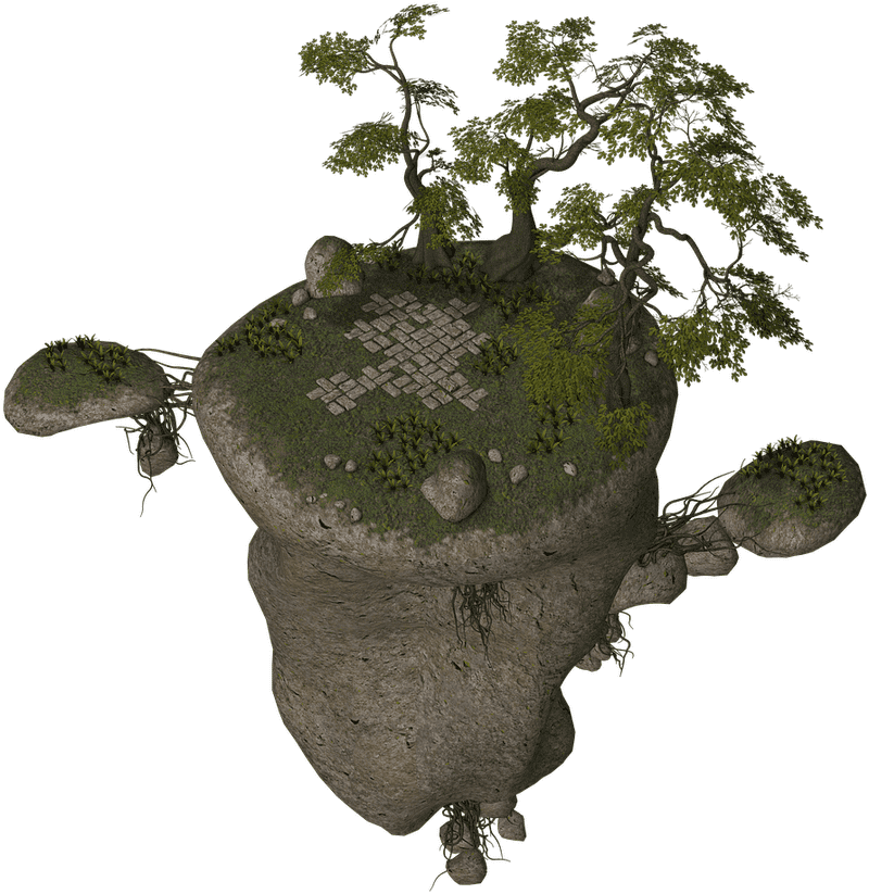 “Serene Kitchen Island Oasis” PNG