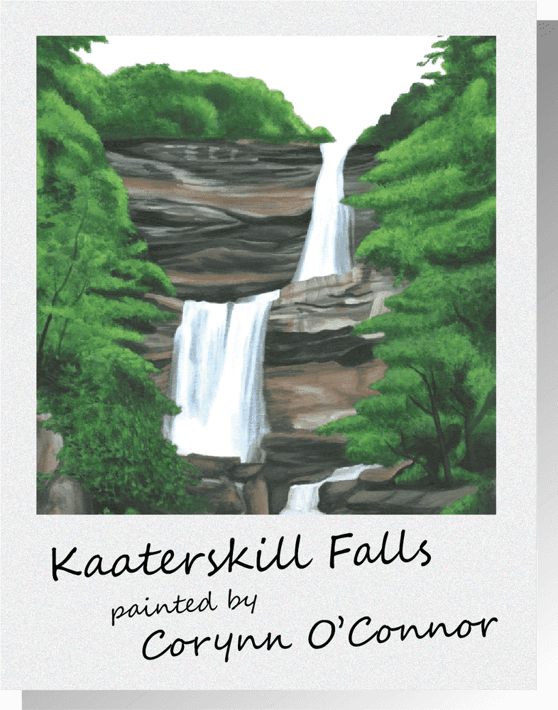 Kaaterskill Waterfall Serenity in Nature PNG