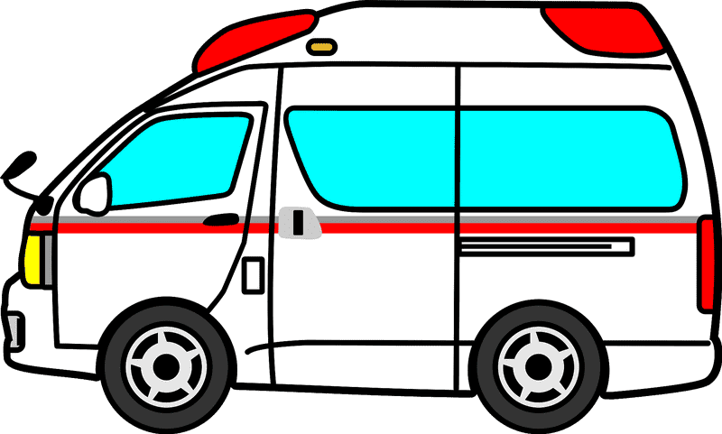 Emergency Response Ambulance for Fast Medical Aid PNG