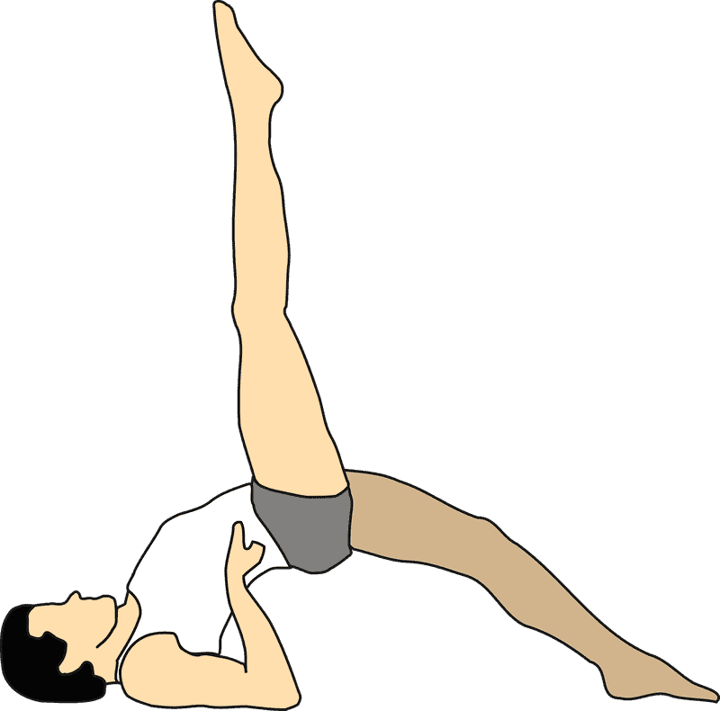 Yoga Pose for Core Strength and Flexibility PNG
