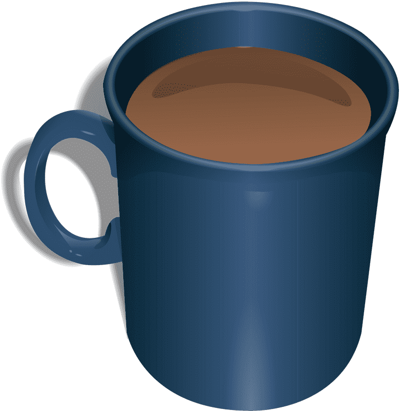 Rich Aroma of Brewed Coffee Beans PNG