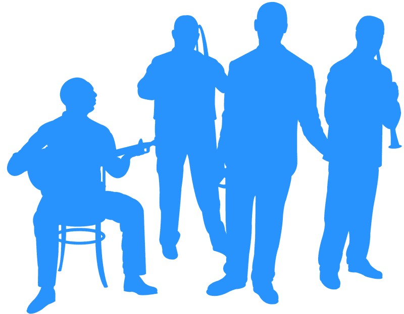 Smooth Harmony Jazz Band PNG