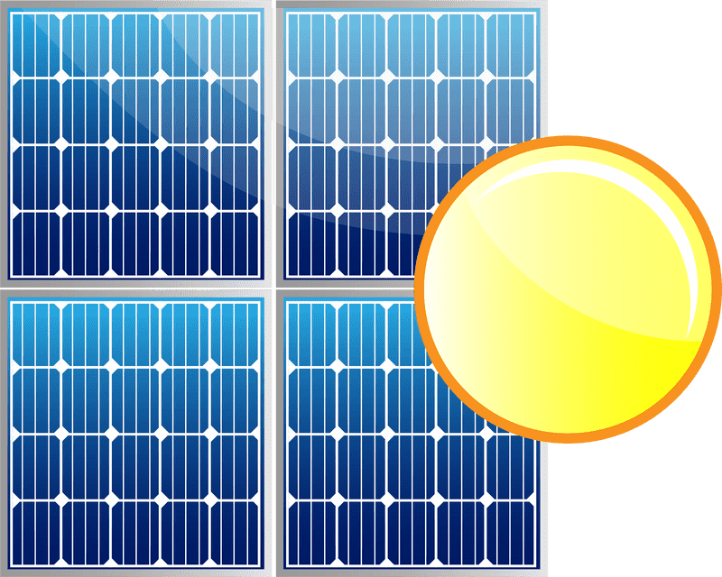 Solar Panel Energy Harvesting System PNG