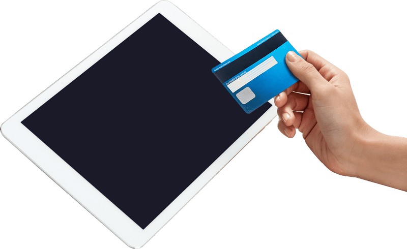 Tablet Payment Seamless Transactions Made Easy PNG