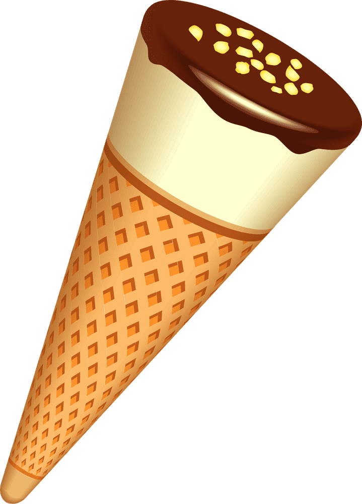 Delicious Chocolate-Dipped Ice Cream Delight PNG