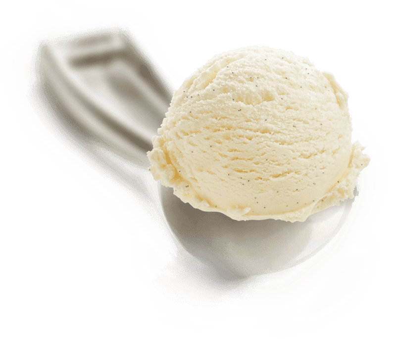 Classic Creamy Vanilla Ice Cream Delight PNG