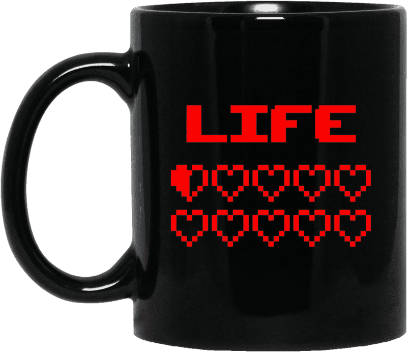 Life Fueled by Coffee Beans PNG