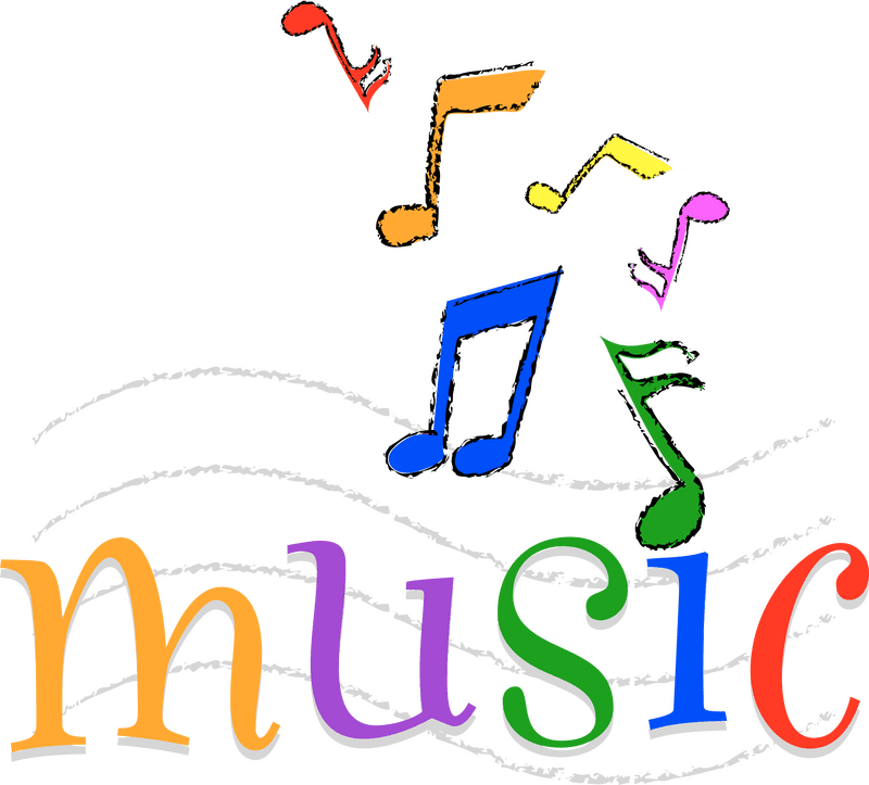 Colorful Melody with Music Notes PNG